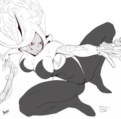 Rumi Usagiyama as Ghost-Spider (@Sun_Juggler) [My Hero Academia]