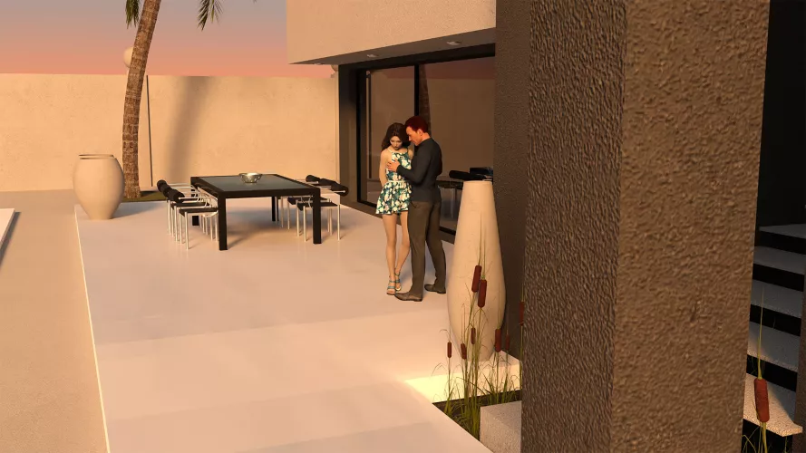 Sersi & Bruce [Man of Steal] (Developer: Nymphs)