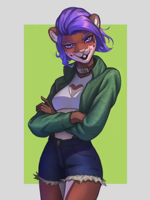 The cutest smile!!😊 (art by me)