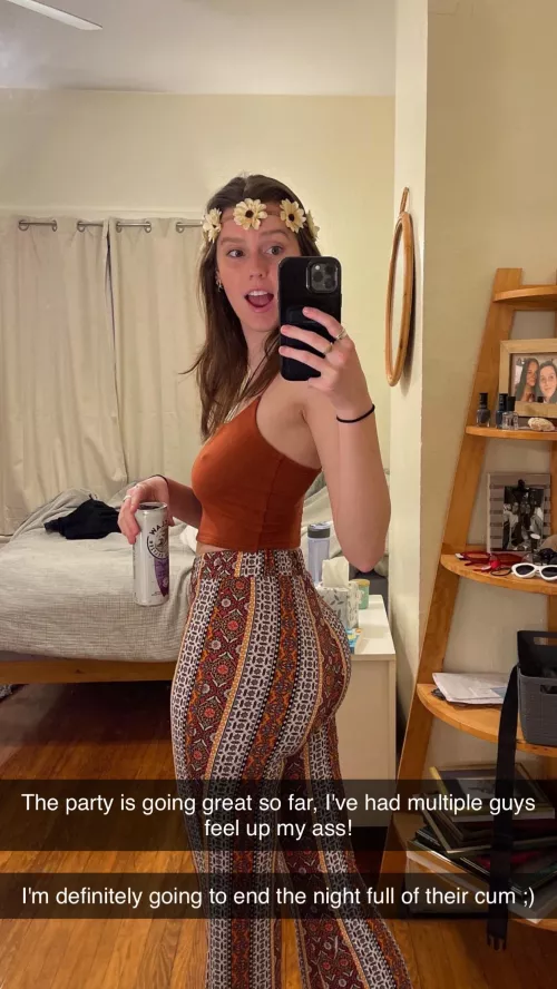 The party is going well