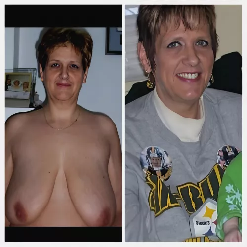 Are her saggies hanging really low or just right