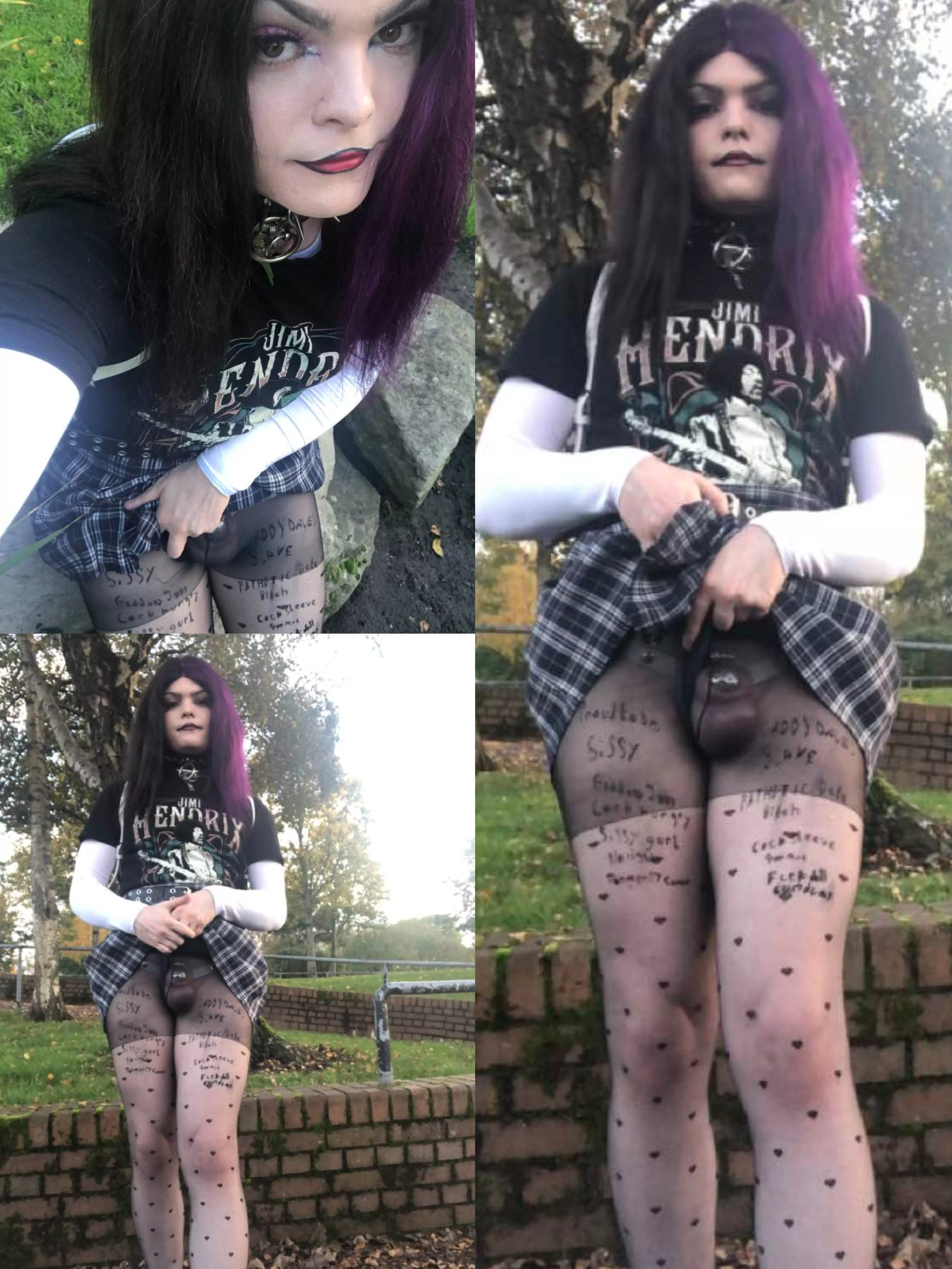 As I stated earlier today I had to send my sweet Connie outside for a little walk😈