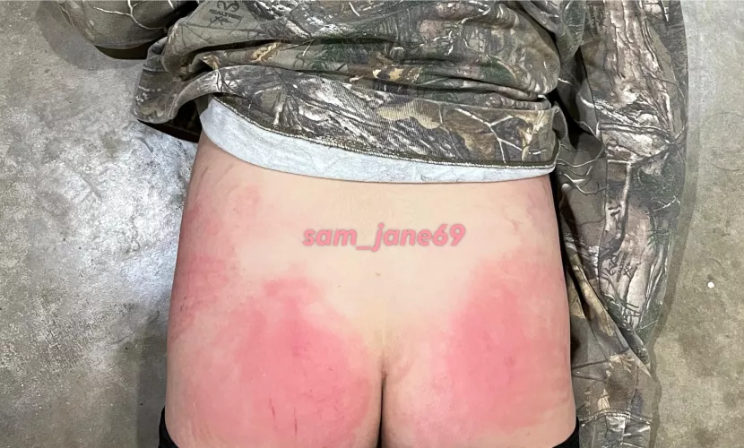 Daddy had to punish me again…