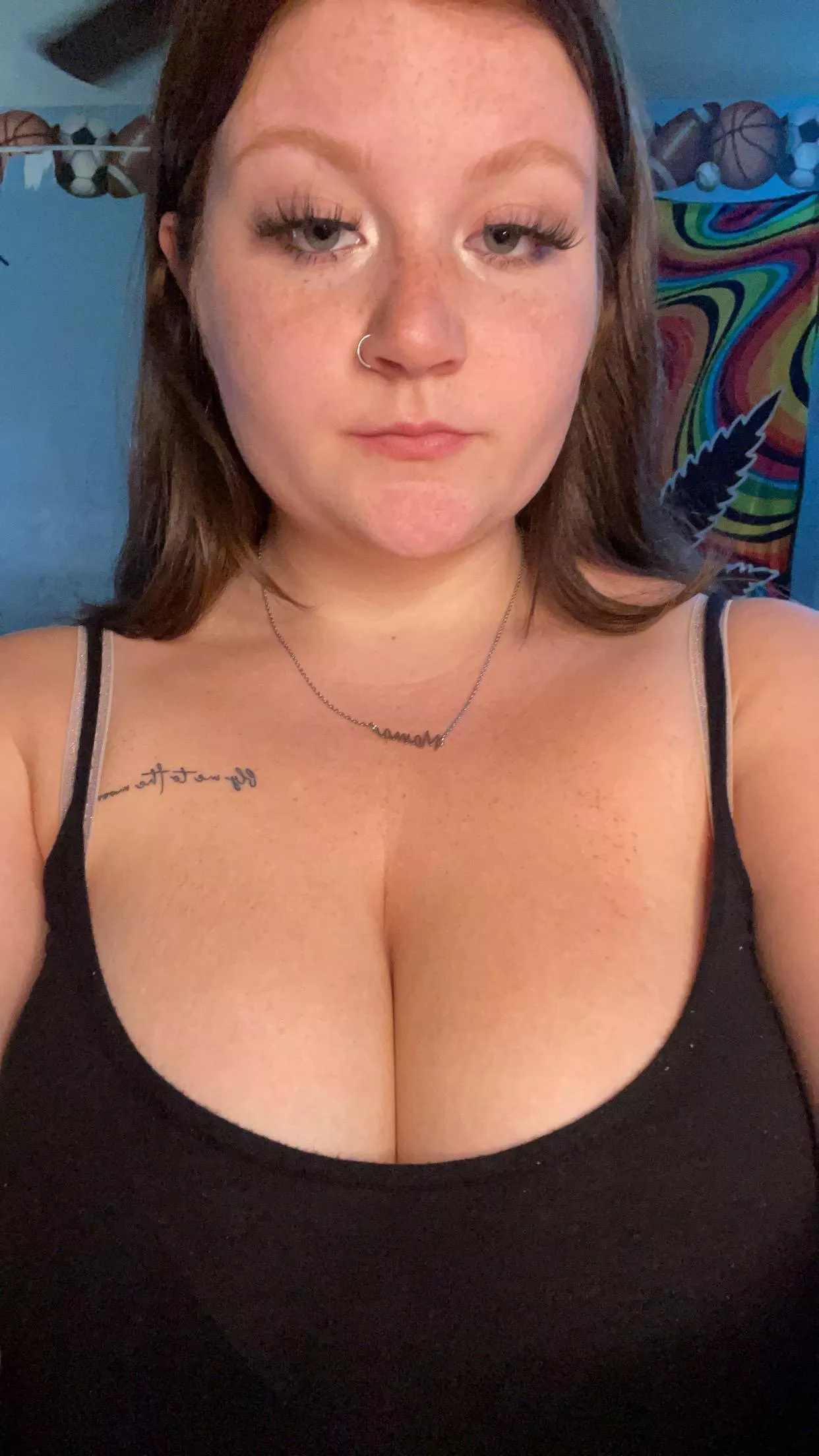 Does my tits fit with my face?