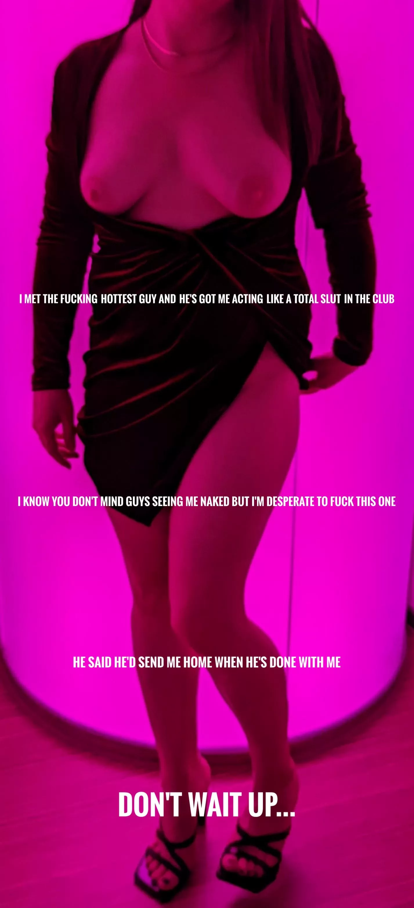 Getting carried away in the club