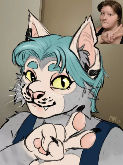 Haru Drawover - Art by MVF(me)