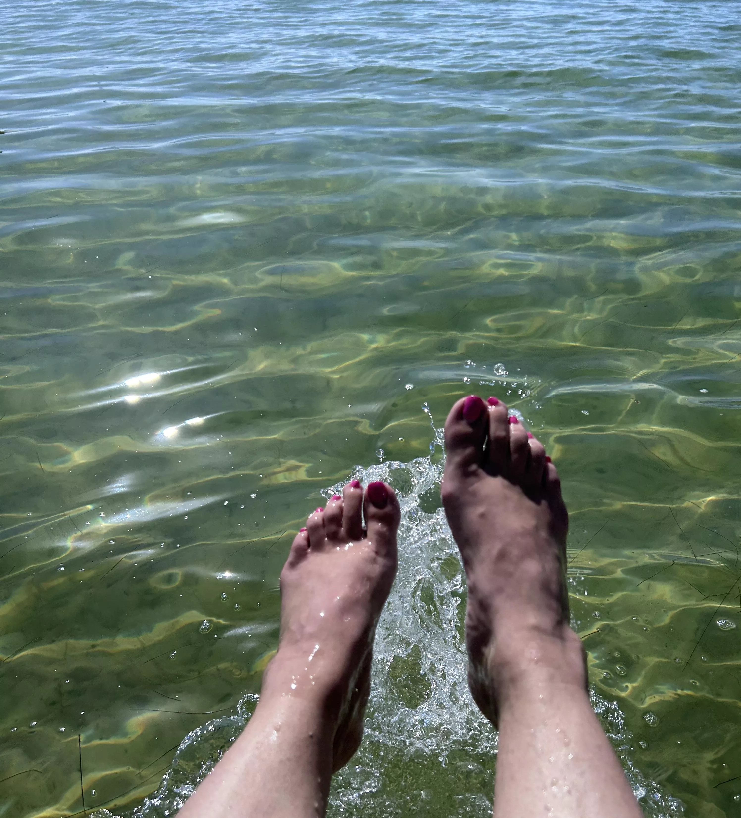 Hot tooties and cool summer water!