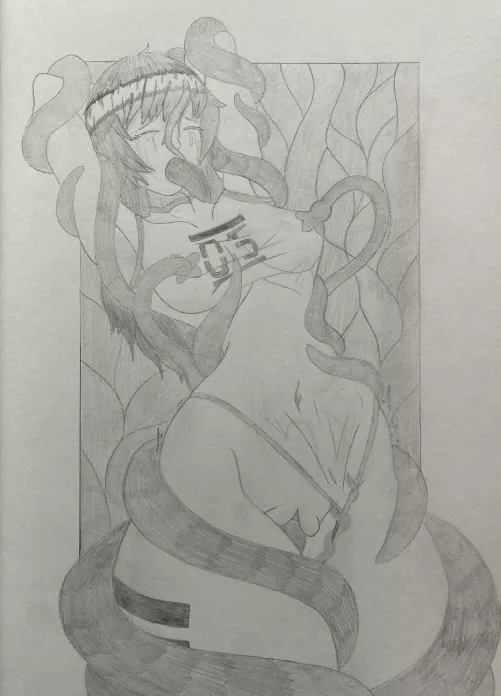 I guess this counts to my tentai project from a few weeks ago. (Art by me)