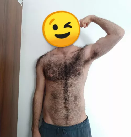 I heard you guys like hairy men