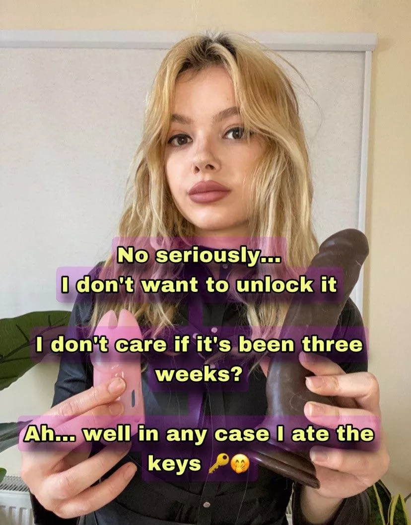 I won’t unlock it