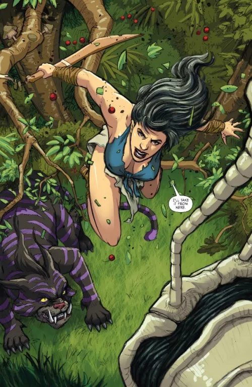 Jungle Calie [Wonderland Annual: Out of Time]