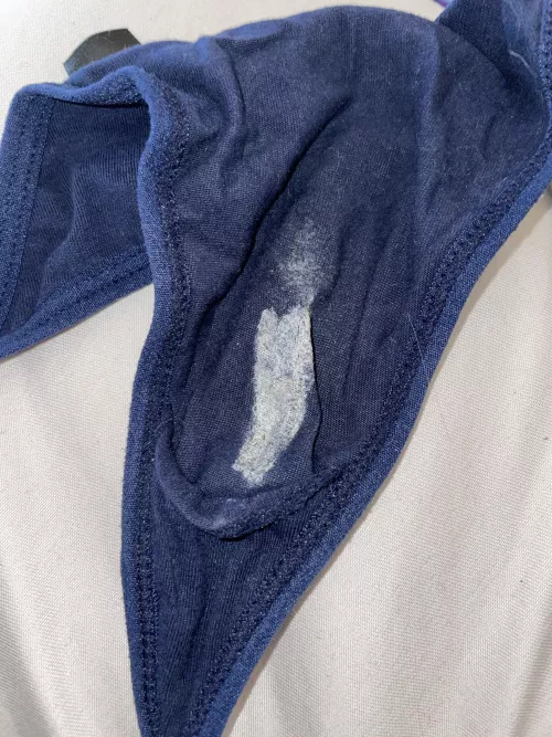 My panties from last night had a lot!