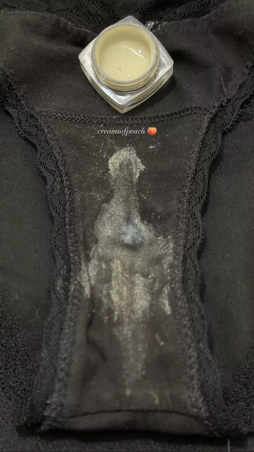 Name a more iconic duo than my creamy vial + crusty panty combo. If you can’t, what’s the first thing you’d do to them?