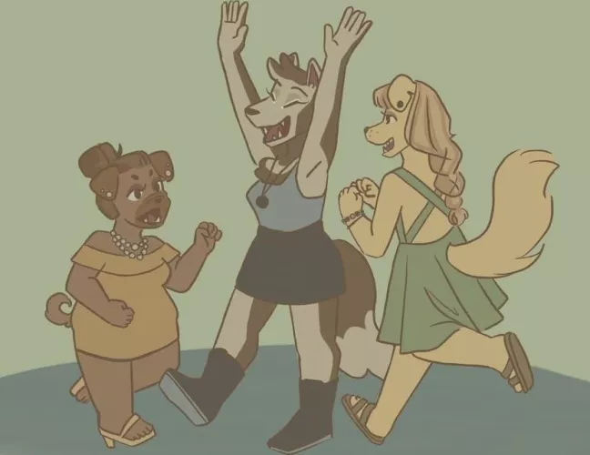 Newly into drawing furry art and my style not a typical fury style. Do peeps like it or should I give up