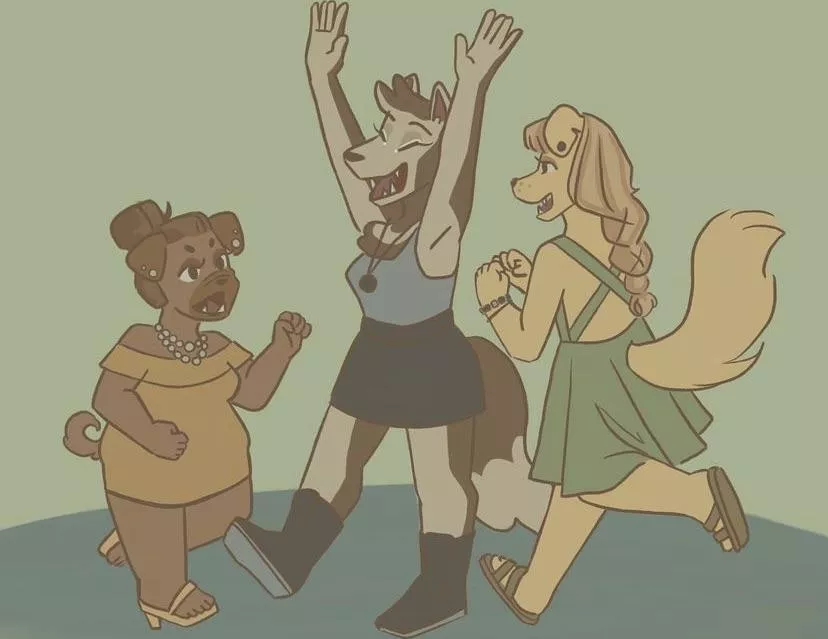 Newly into drawing furry art and my style not a typical fury style. Do peeps like it or should I give up