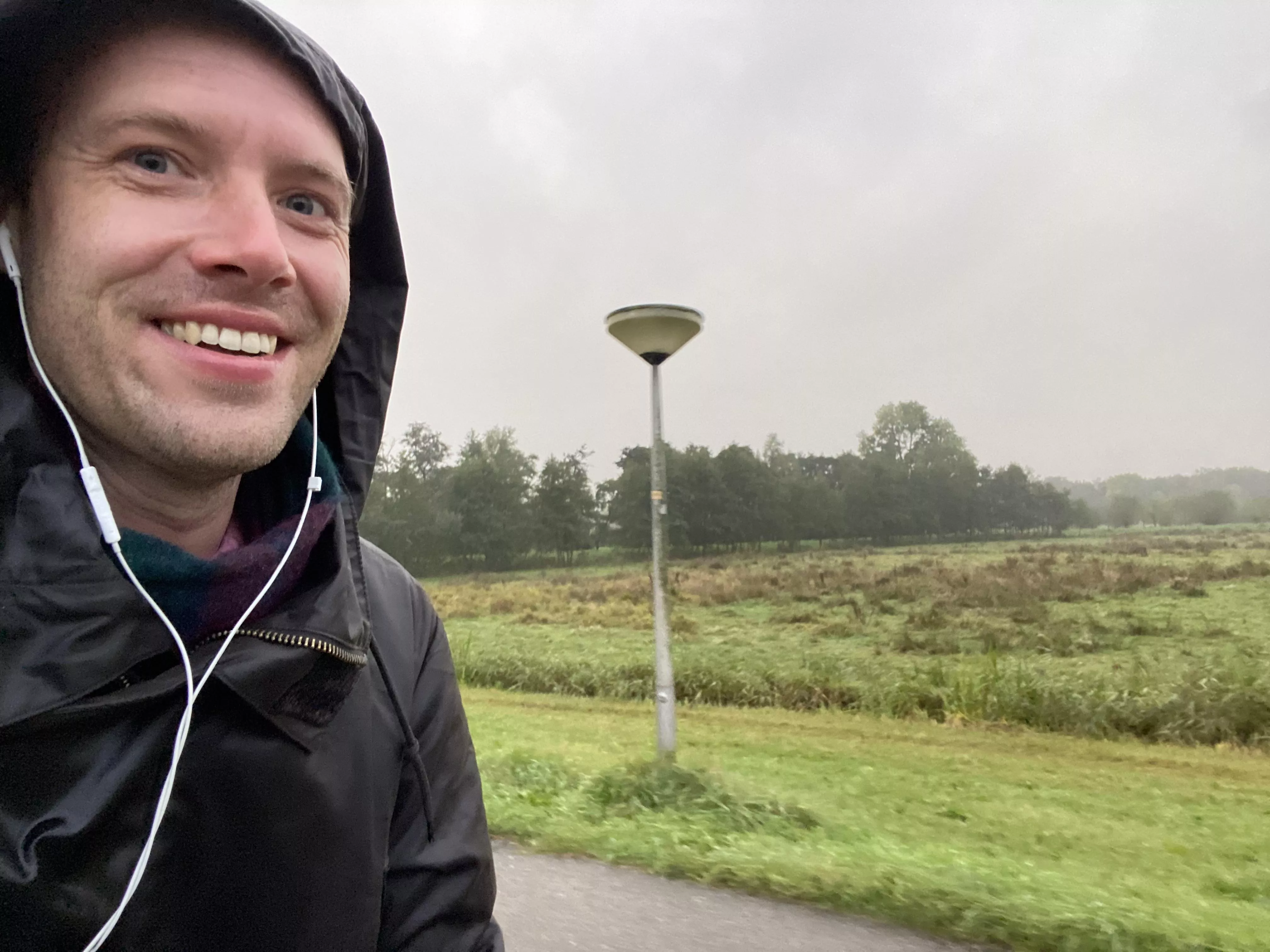 Rainy day, sunny disposition