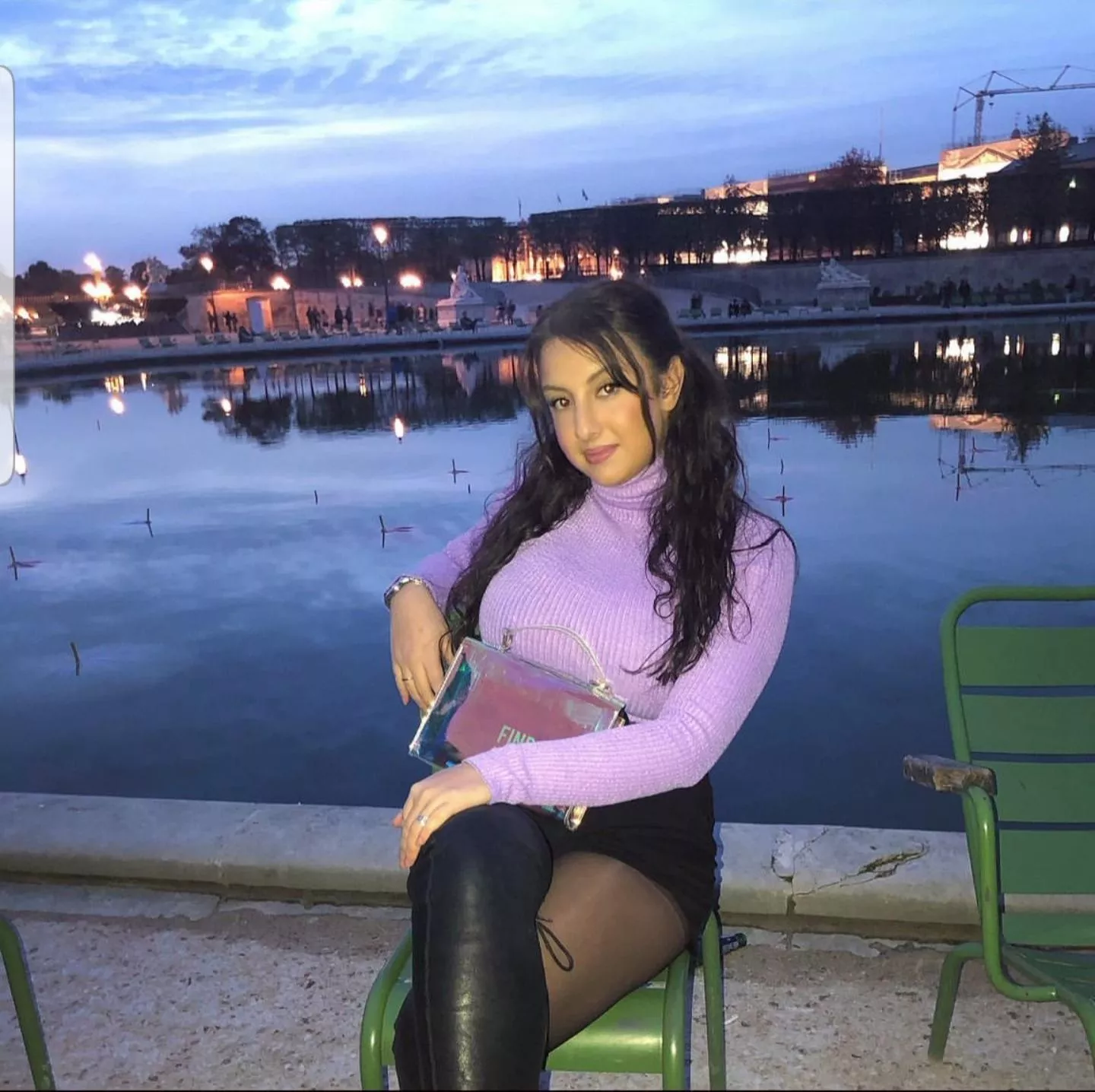 She can not hide them