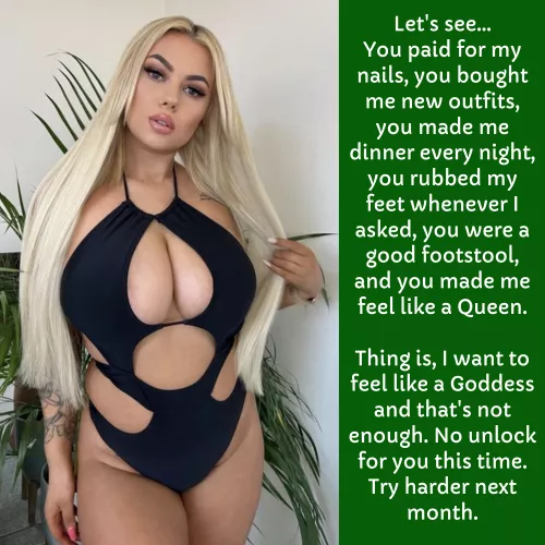 She has High Expectations