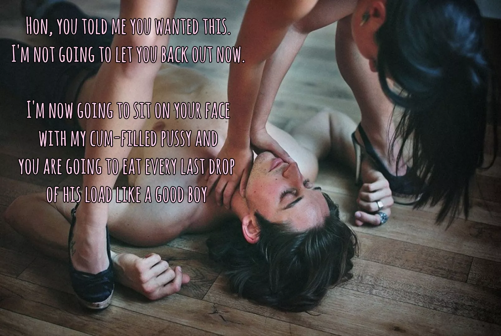 She wasn't going to let you out of your promise