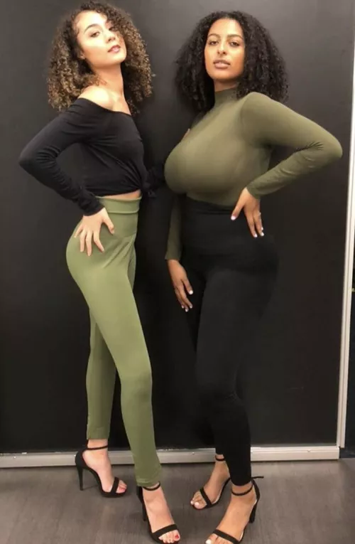 Side by side comparison