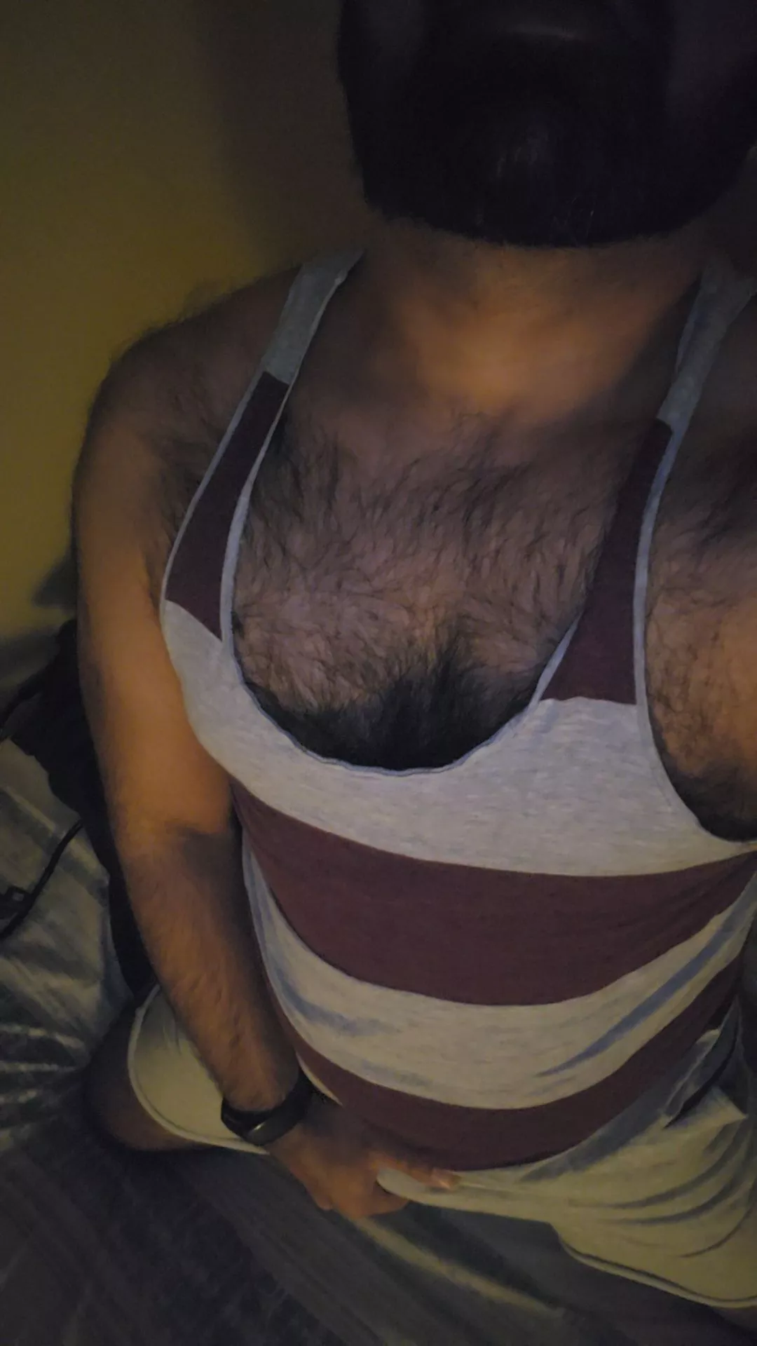 Starting to like wearing tank tops.