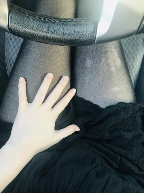 Tights and a skirt make me feel like a Princess uwu 🫧