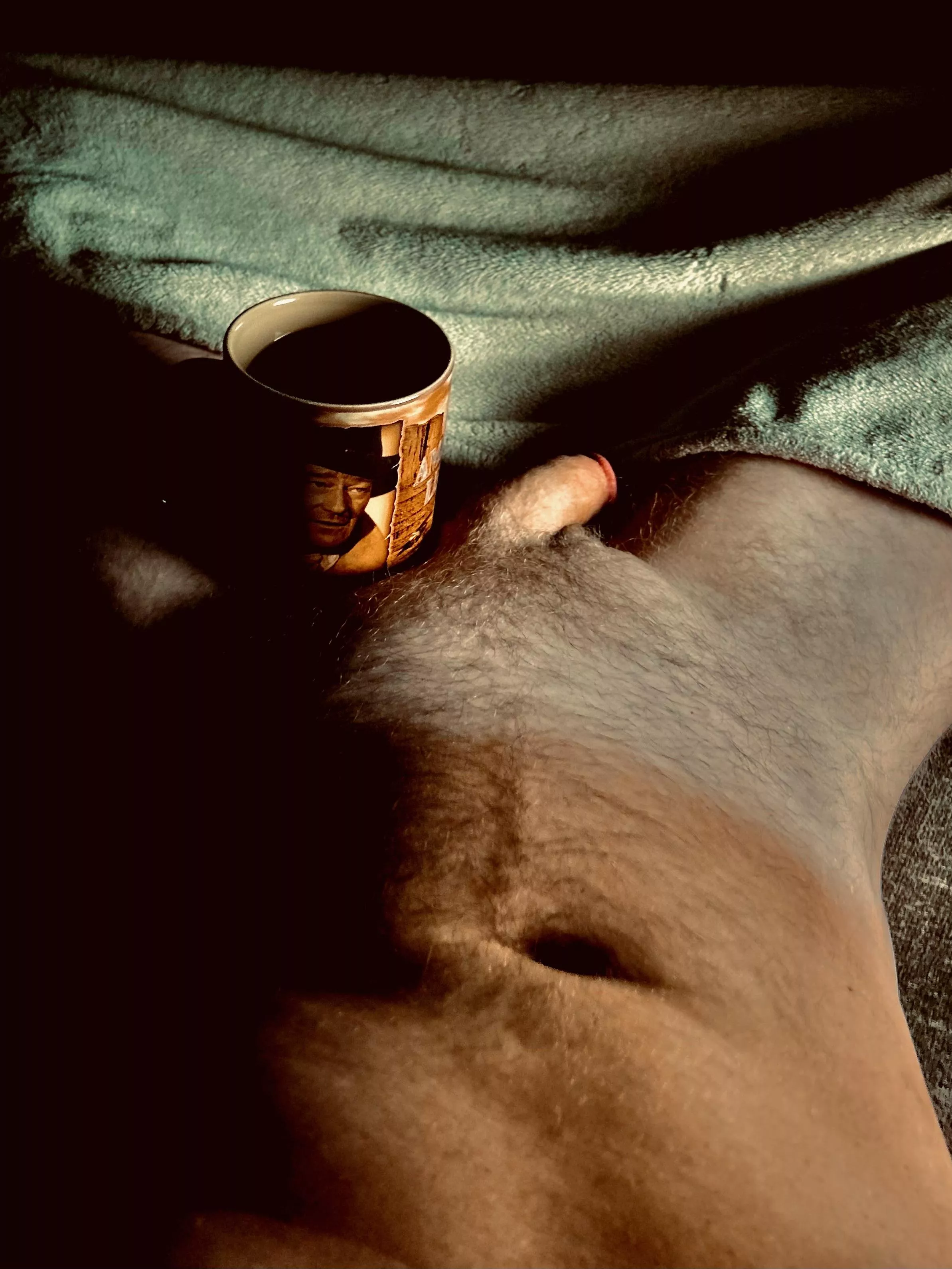 A grey morning. Let’s stay inside