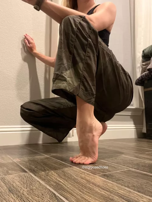 Arch you glad G.I. Jane is here to serve 😉🦶