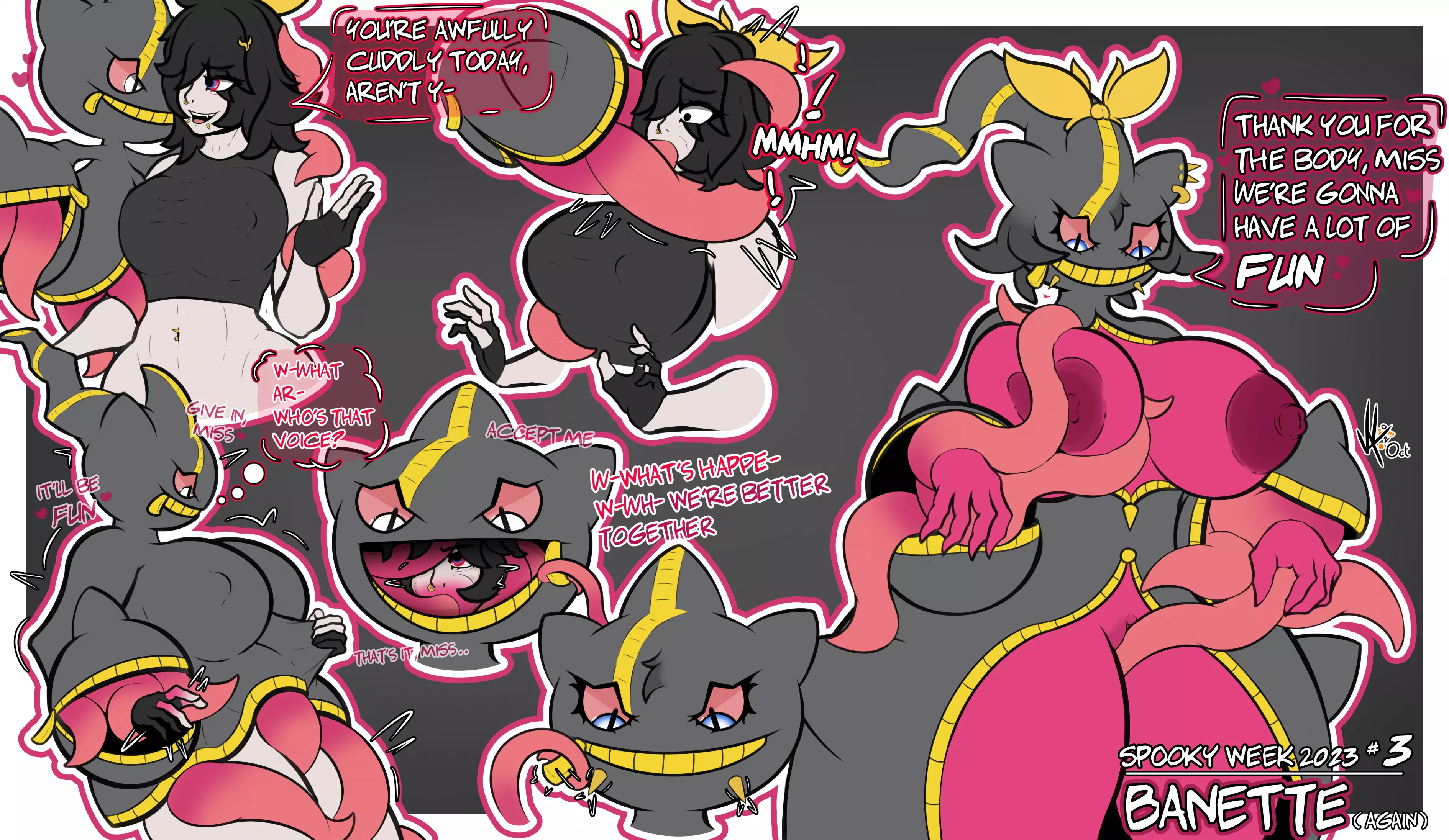 Banette Merging by Valkaveri (Pokemon Possession Expansion)