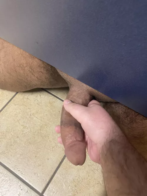 big🍆 at Lowes stall