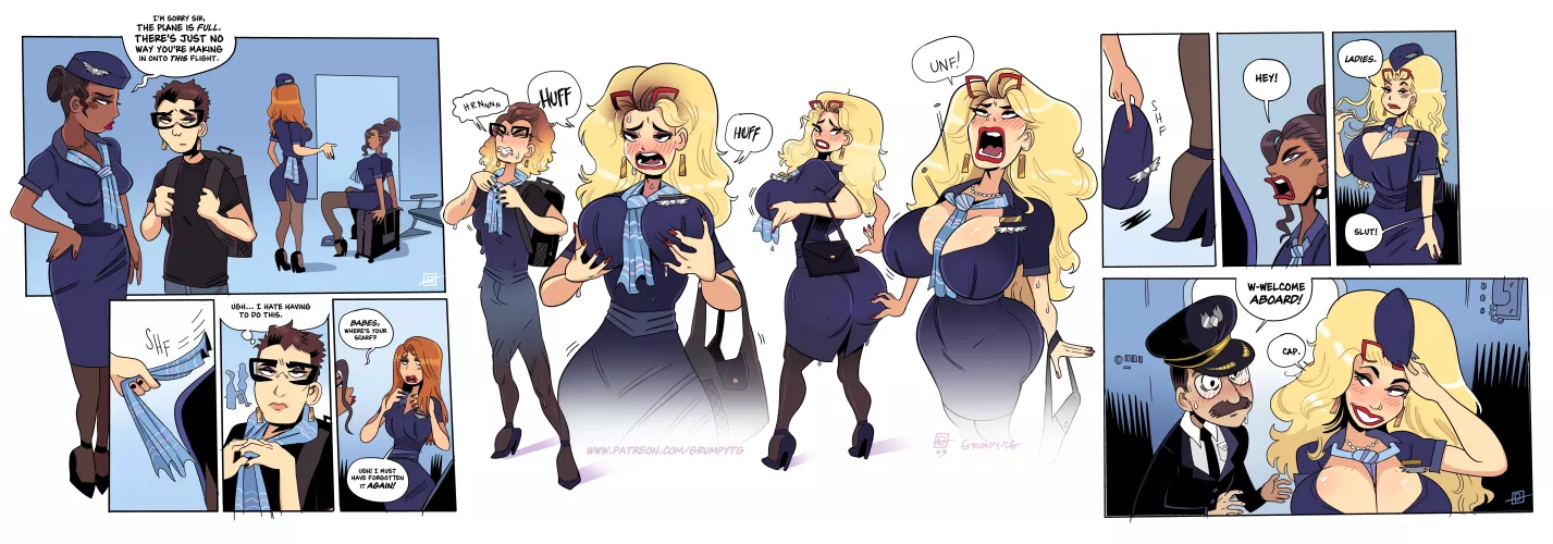 Catching a Flight by GrumpyTG