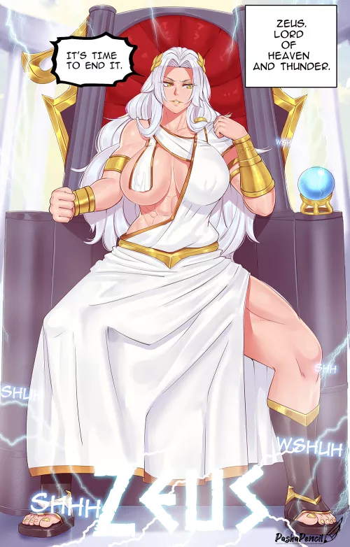 Female Zeus [Artist: PashaPencil]