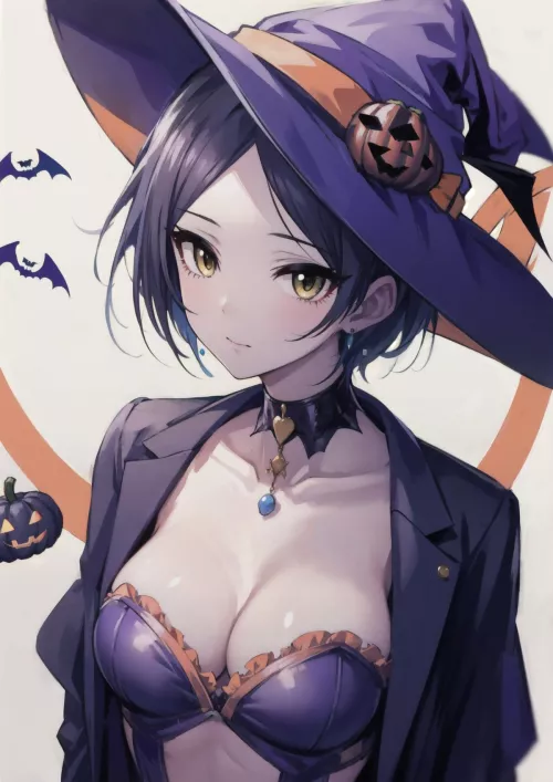 Halloween Witch Kanade Hayami