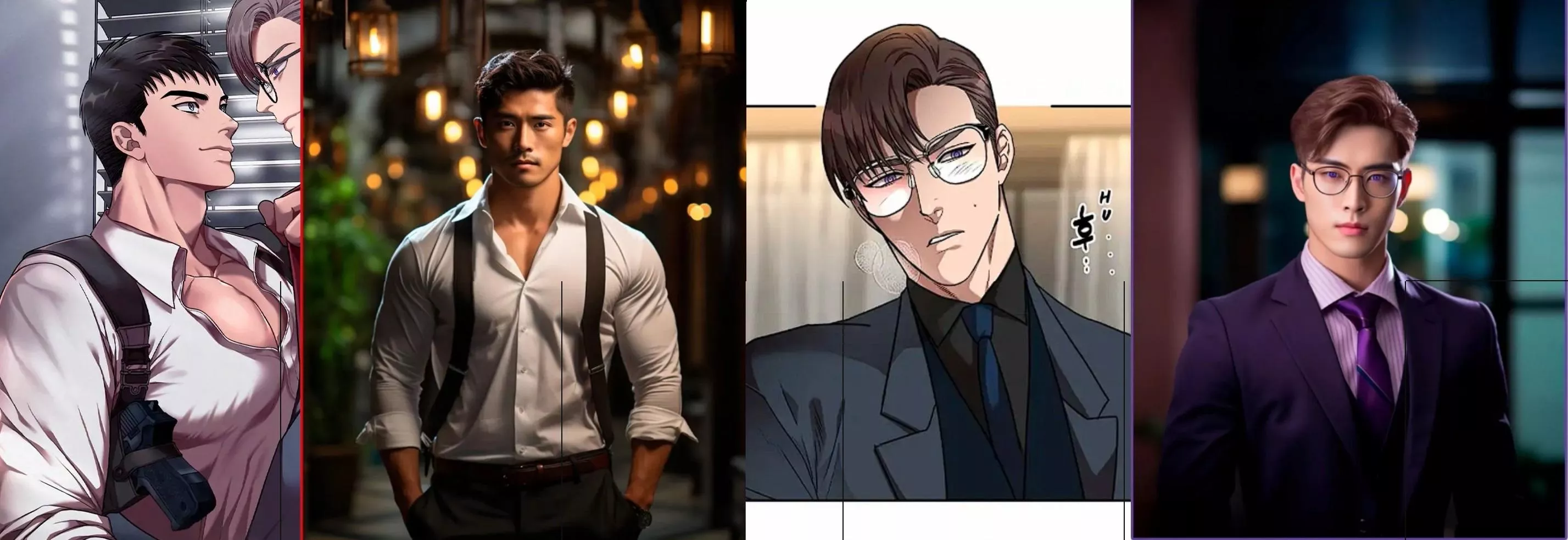 Has AI art finally found some use?? I love this version of my favorite yaoi characters.