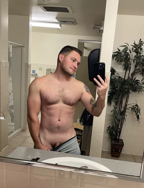 Hit legs this morning but the full body pump is real [m]30