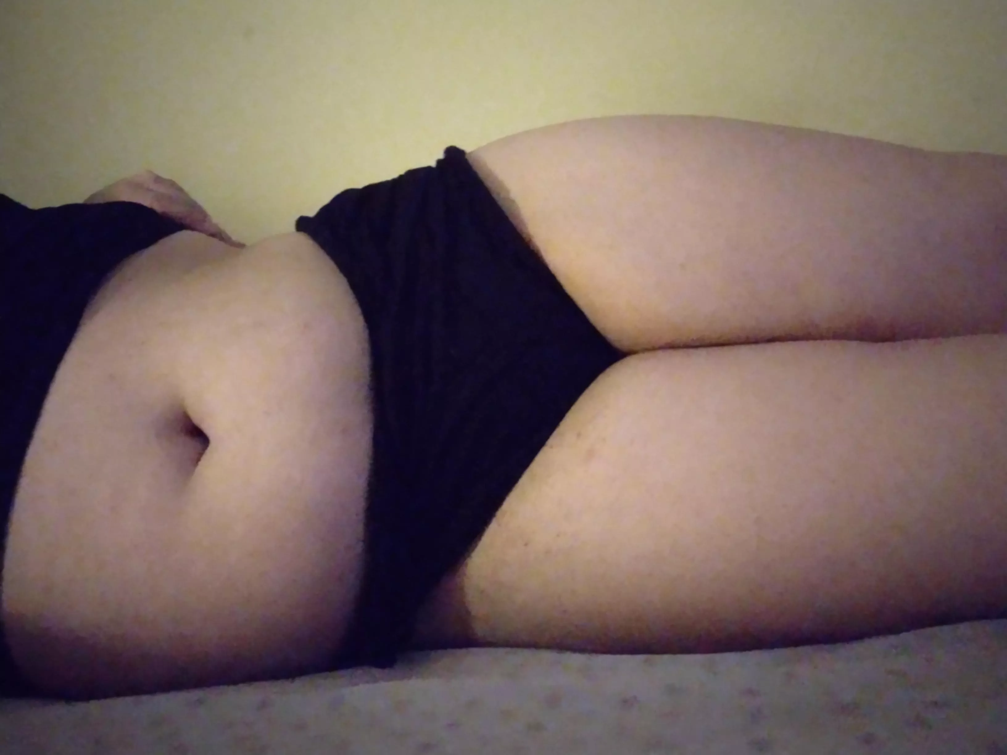 I think I'm way hotter with a few pounds more