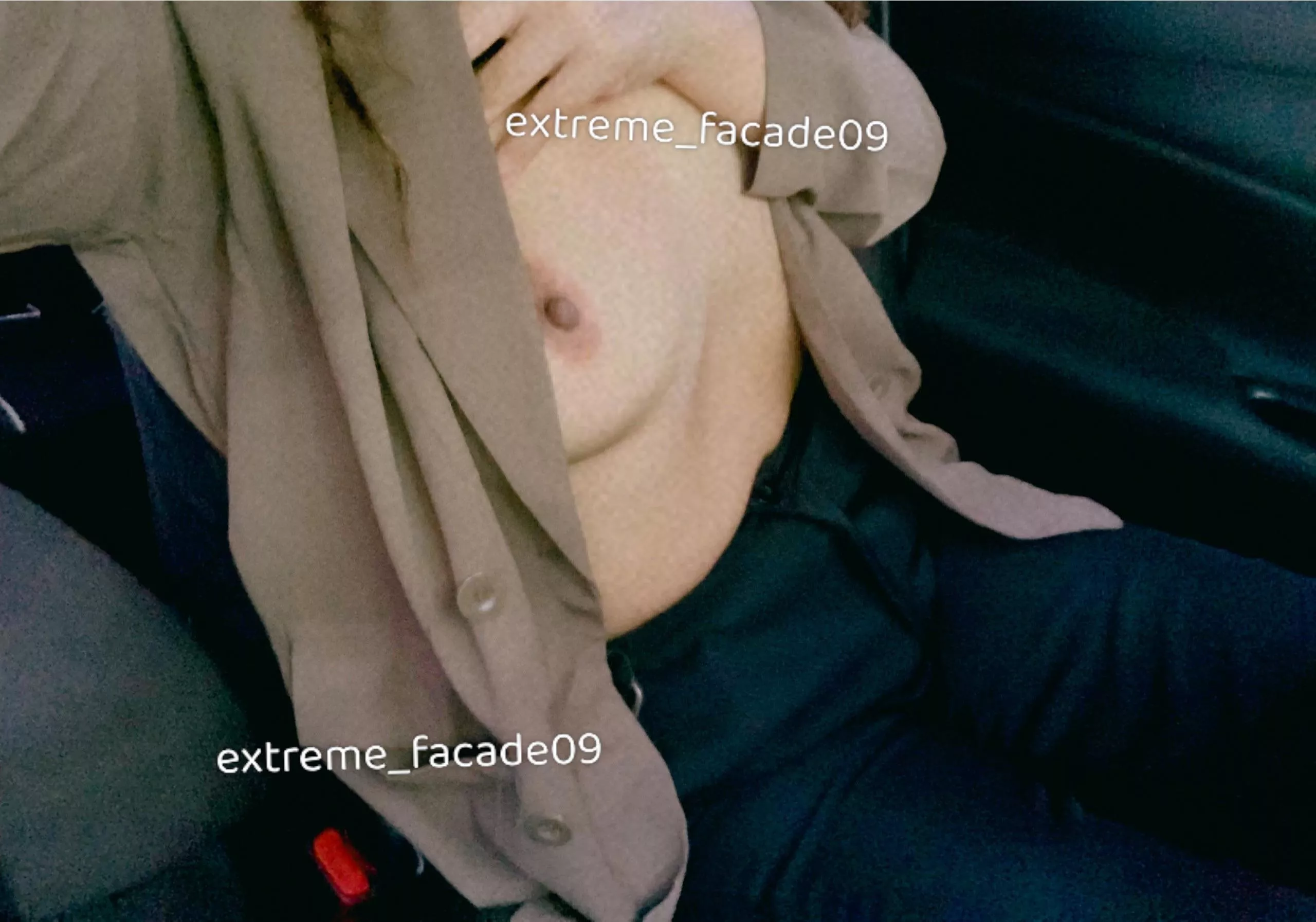 Just put your (f)ace on my tits while I drive you crazy haha