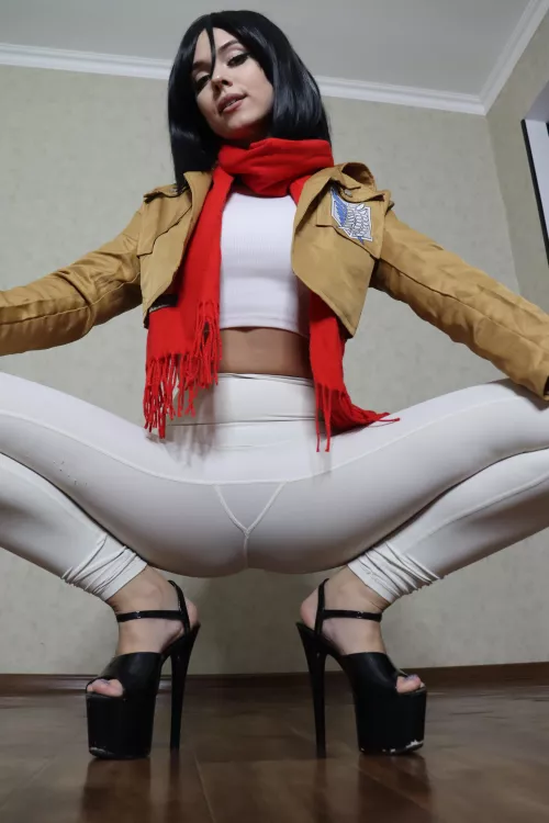 Mikasa from AOT by Fairy Elfie