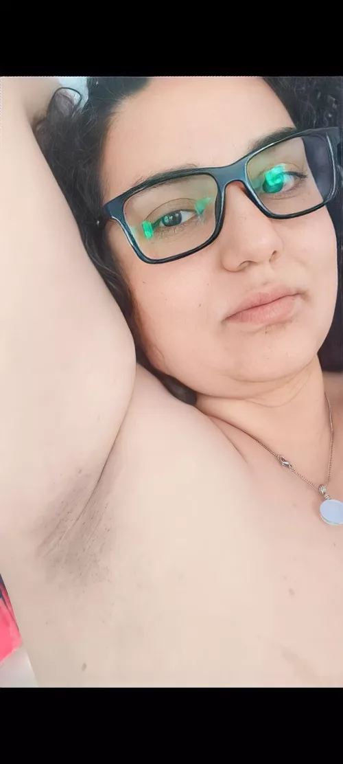 My armpits are starting to get hairy, it's exciting.