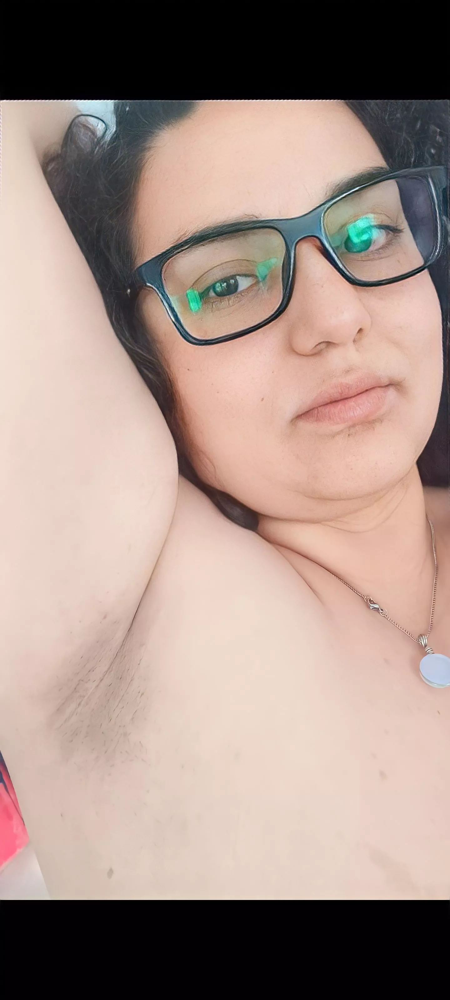 My armpits are starting to get hairy, it's exciting.