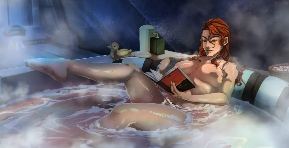 Relaxing interstellar evening with Victoria (Original)