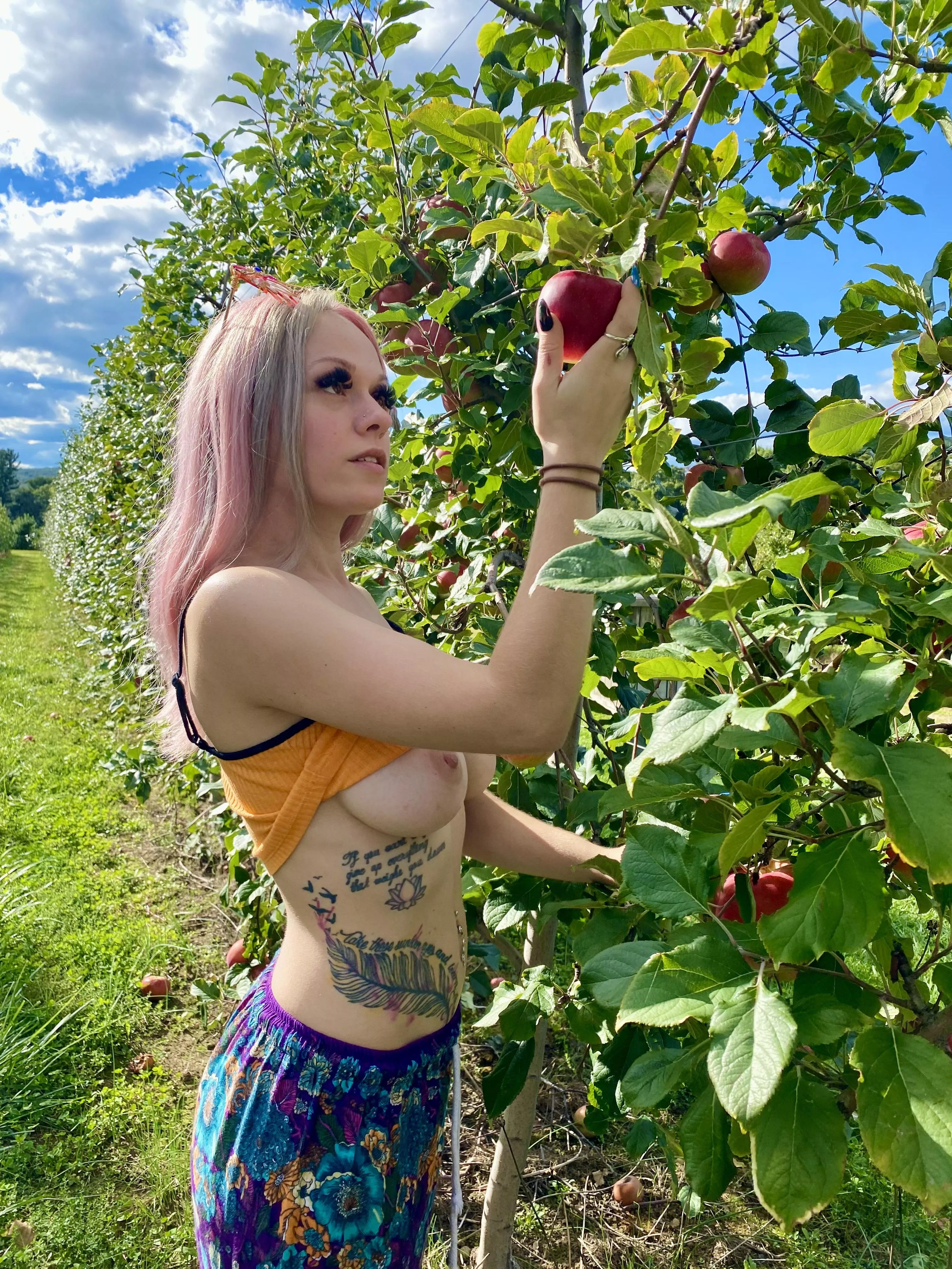 the people at the end of the row caught me take this