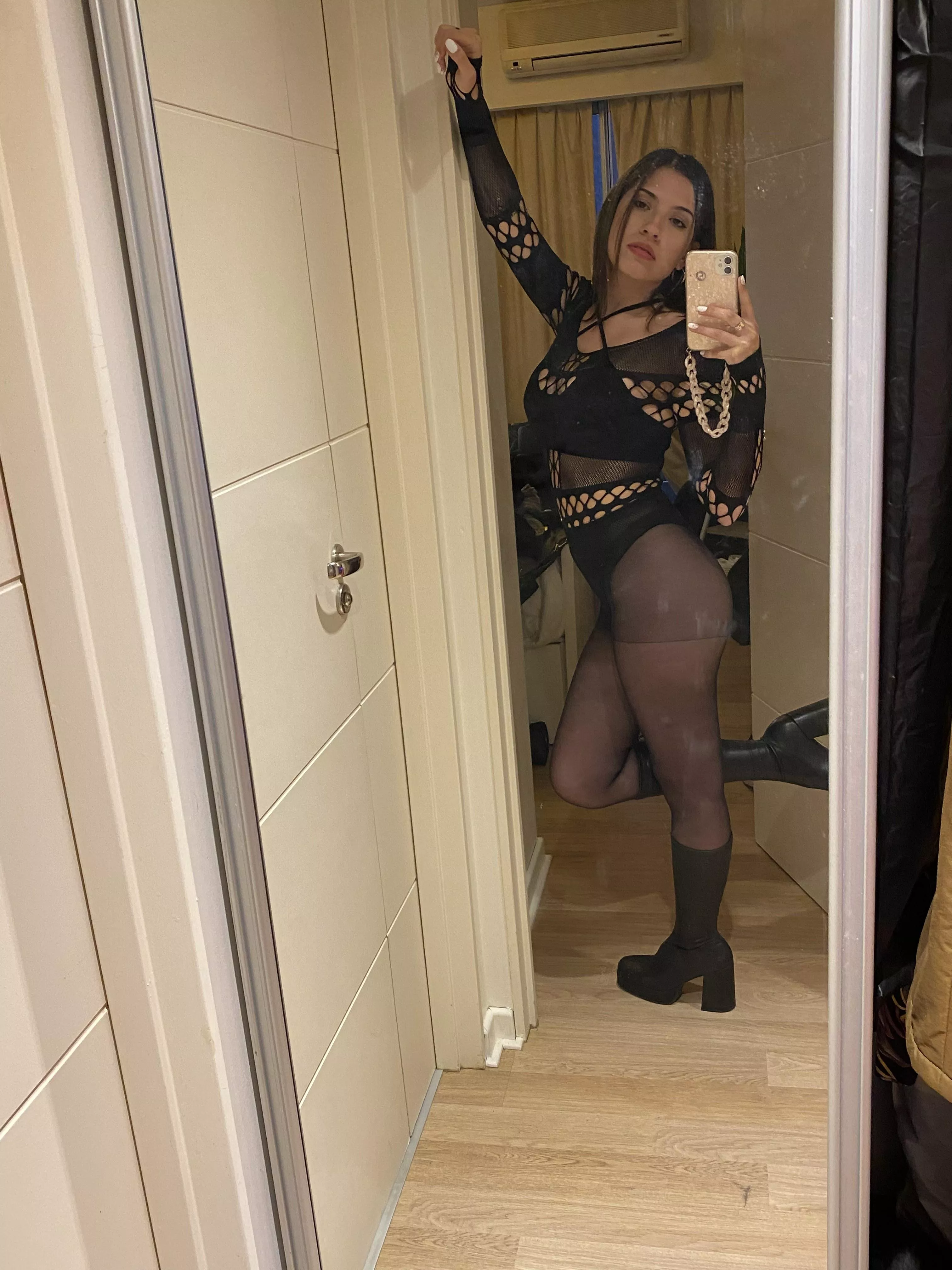 Another angle of my Halloween Pantyhose :)