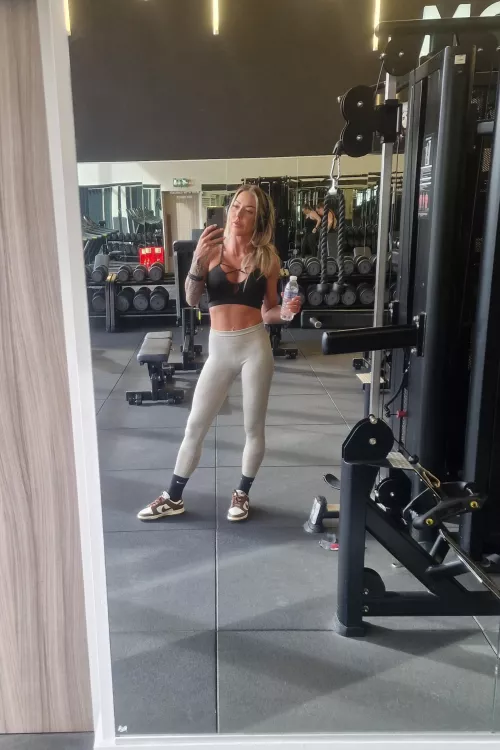 Do you like blondes who go to the gym regularly?