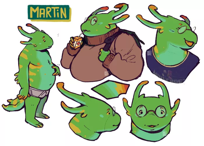 Does he count as a furry? Oc art by me