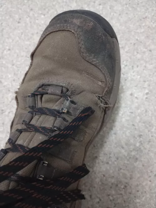 Does this seem normal for 1.5 years of daily use? They're Danners.