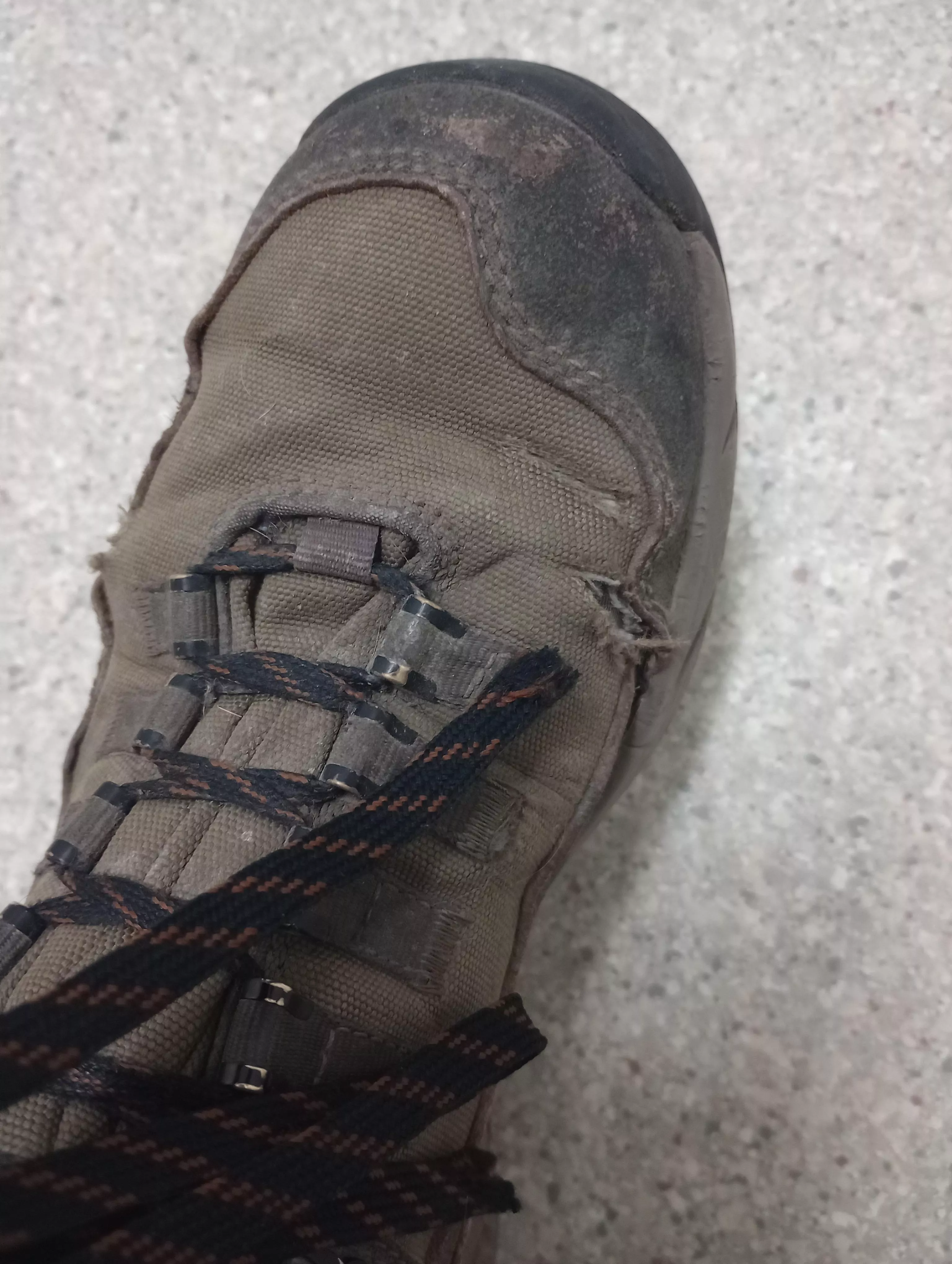 Does this seem normal for 1.5 years of daily use? They're Danners.