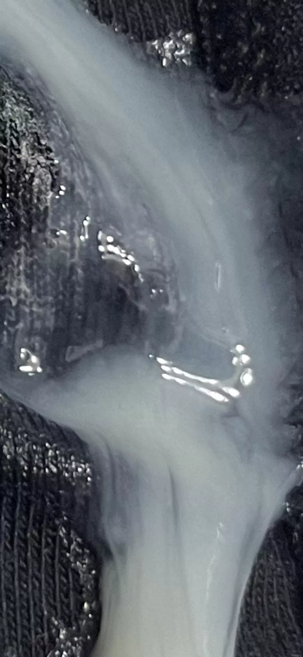 Extreme close up of my grool