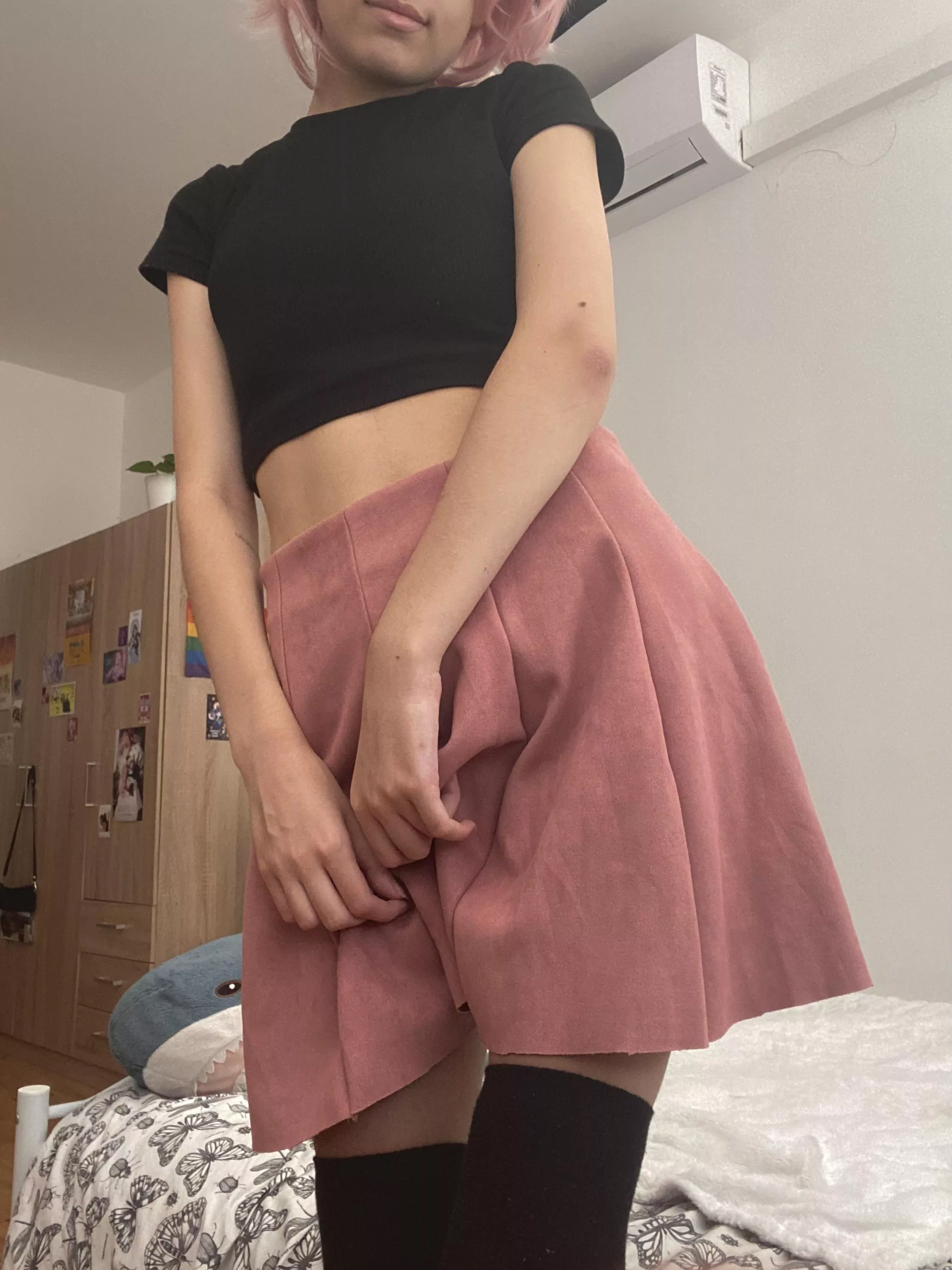 first thought seeing me? （＾∇＾）