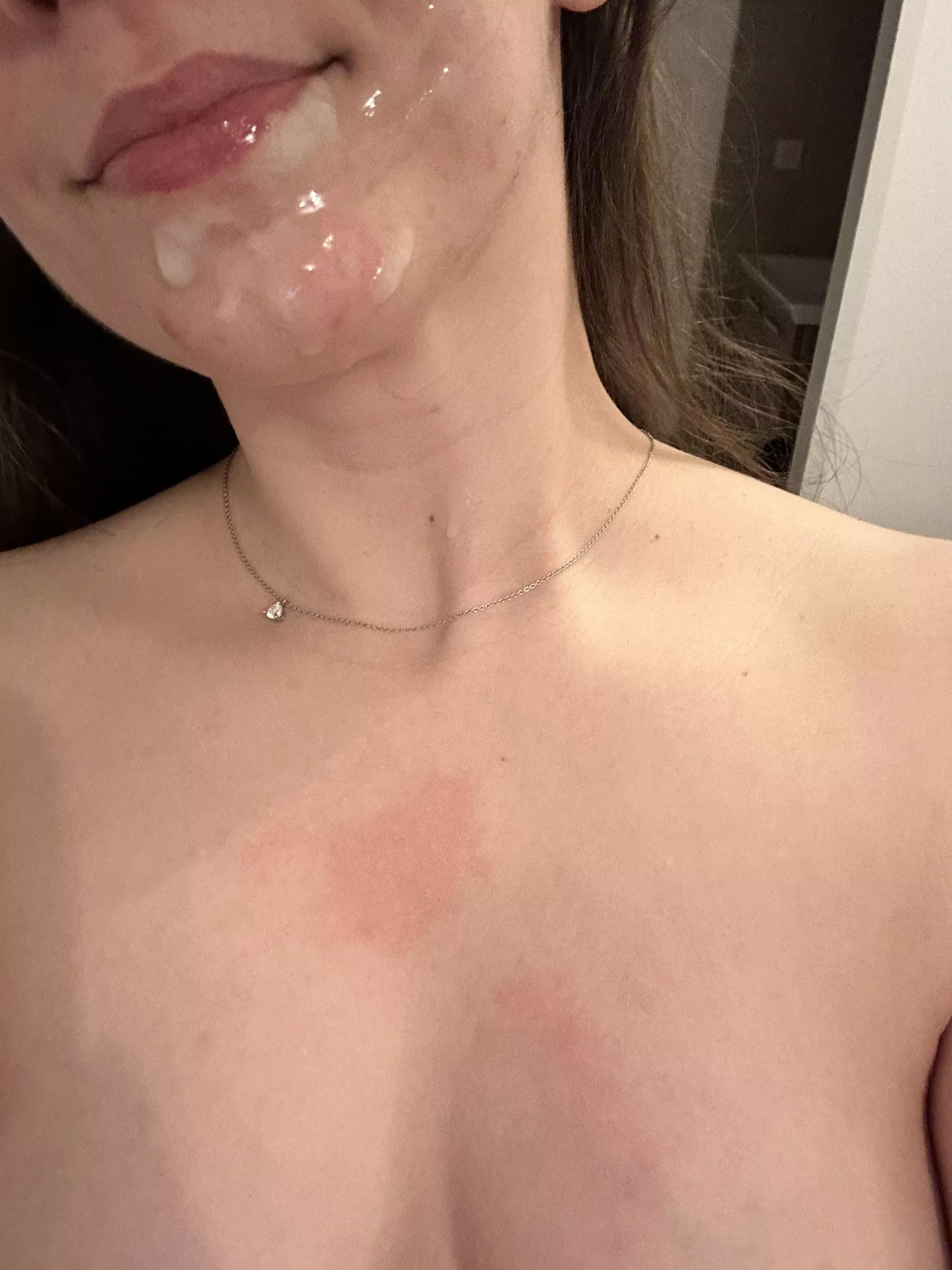 Got my protein shot before going to bed